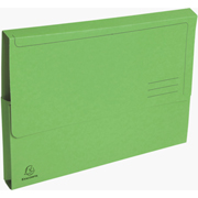 EXACOMPTA SUBCARPETA POCKET 290G A4 VERDE 10-PACK 46973E